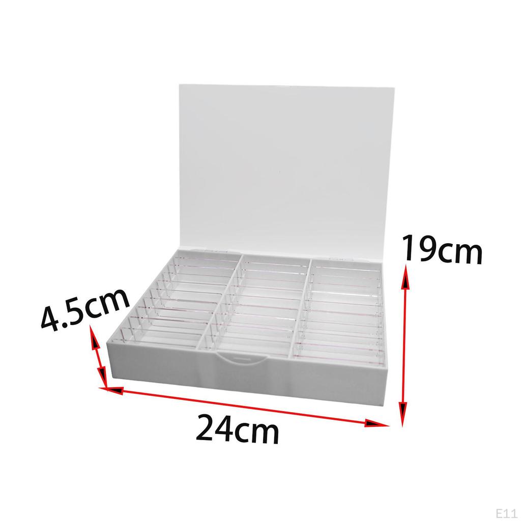Aufbewahrungsbox für künstliche Nägel, Dekoration, 30 Fächer, Displaybox
