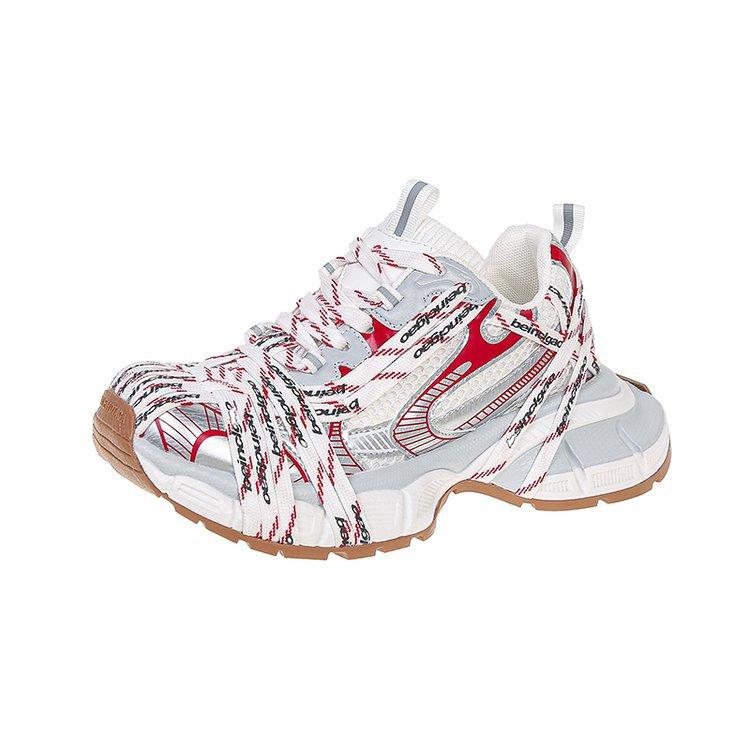 Daddy shoes ins super fire polish old dirty straps spider-man sneakers casual small height increase women's shoes