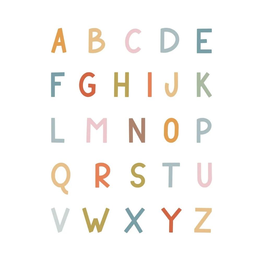 Children's Knowledge Education Posters Alphabet Multiplication Table Chart Prints Canvas Painting Wall Pictures Home Room Decor
