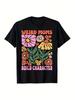 Top Pick Local Funny Weird Moms Build Character Boho Floral TShirt
