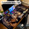 Large Mouse PadTravis Scott Custom Name Text Personalized Desk Mat Non Slip Gaming Pad