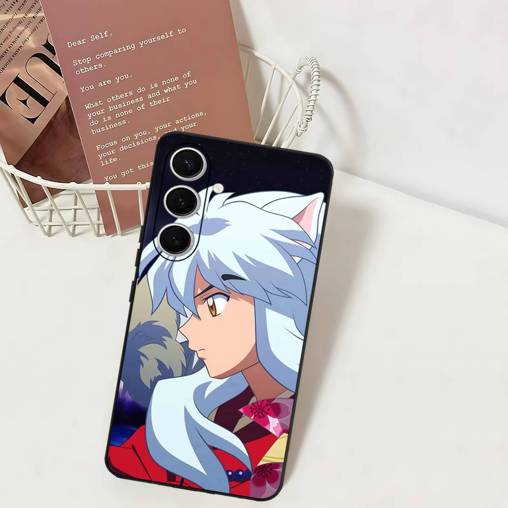 Anime I-Inuyasha Phone Case For Samsung S 24 Fe 25 Ultra Plus 20 Lite 21 30 22 23 24 22 Ultra 5G Fundas