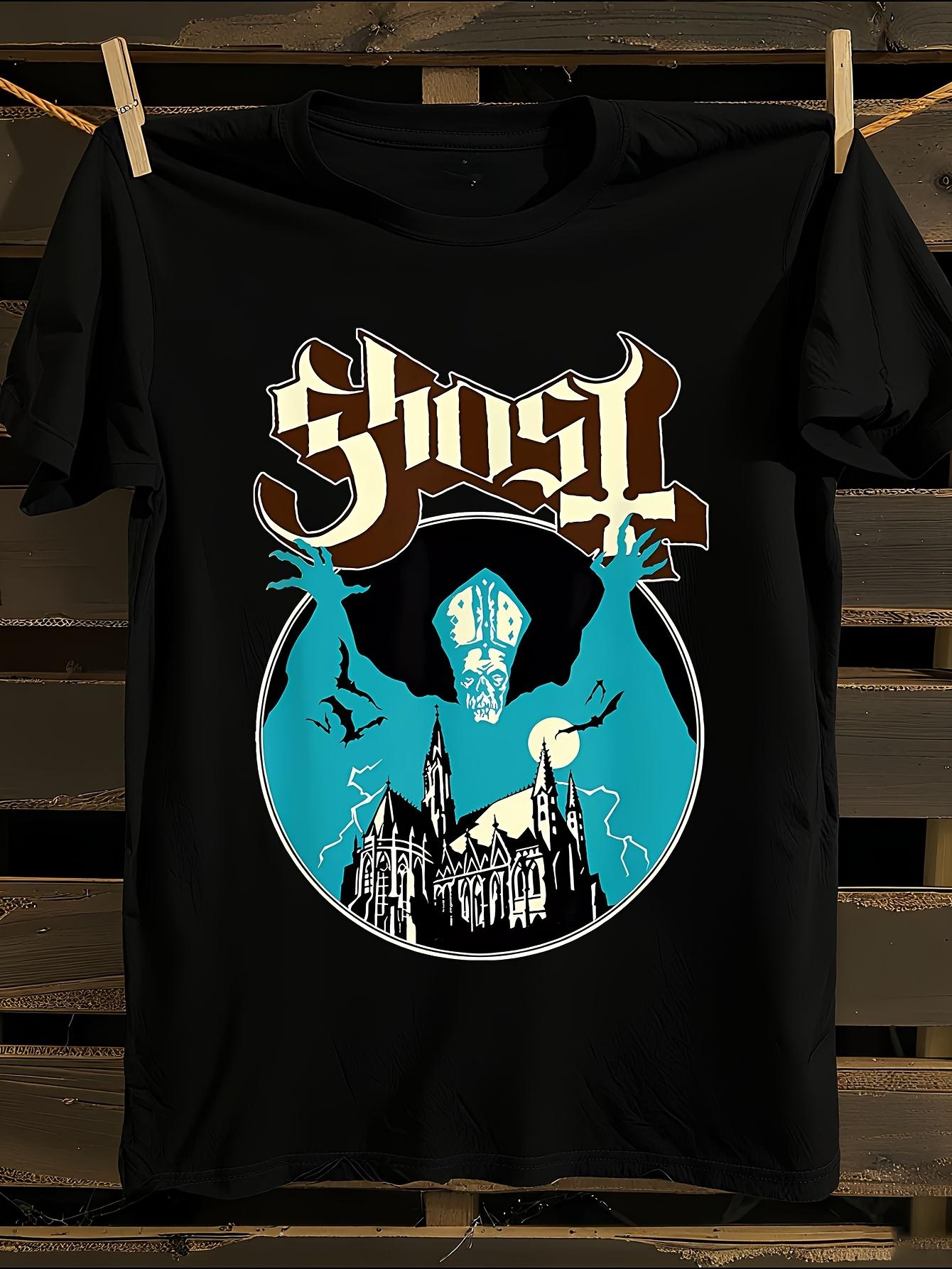 Gothic Metal Graphic T-Shirt M