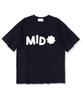MIDNIGHT12AM Mid Night Short Sleeve T-Shirt Navy
