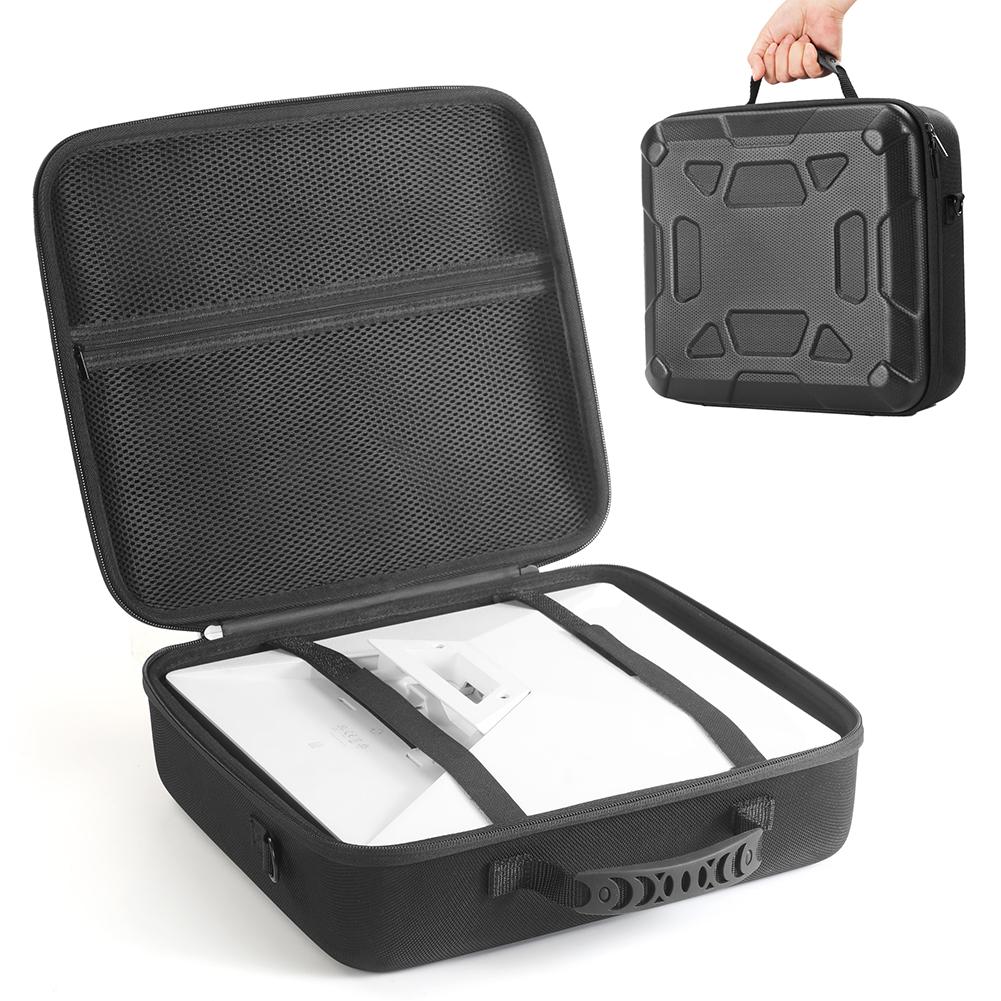 For Starlink Mini Anti-Scratch Storage Box with Dual Carry Options Protective Storage Bag Wear Resist Power Cord Storage Handbag