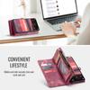 For Samsung Galaxy S25 Edge Phone Cases CASEME Leather Cover with Detachable Wallet and Strap