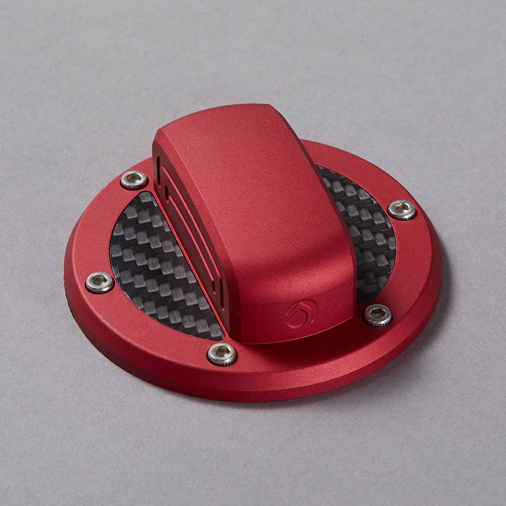 Deff Dief Benz01 Aluminum Chunks Refueling Cap Cover Red
