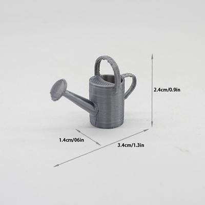 1Pc Miniatur Möbel Spielzeug 1/12 Pla Bewässerung Wasserkocher Garten Puppenhaus Miniatur Dekoration Für Kinder Kid Puppen Zubehör