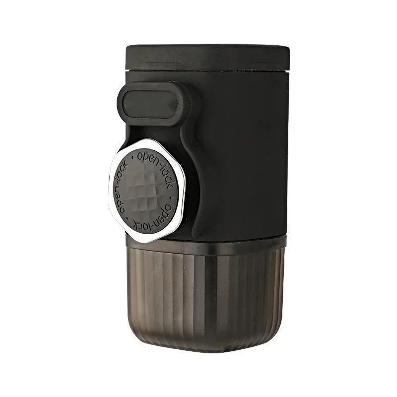 Capsule Powder Compatible Hand Press Coffee Machine Portable Italian Espresso Maker Small Household Travel Outdoor