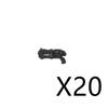 Building Blocks Characters Soldiers Military Accessories Guns Movie Peripherals Double-Sided Cloaks Helmets Swords Axes Toy Gift