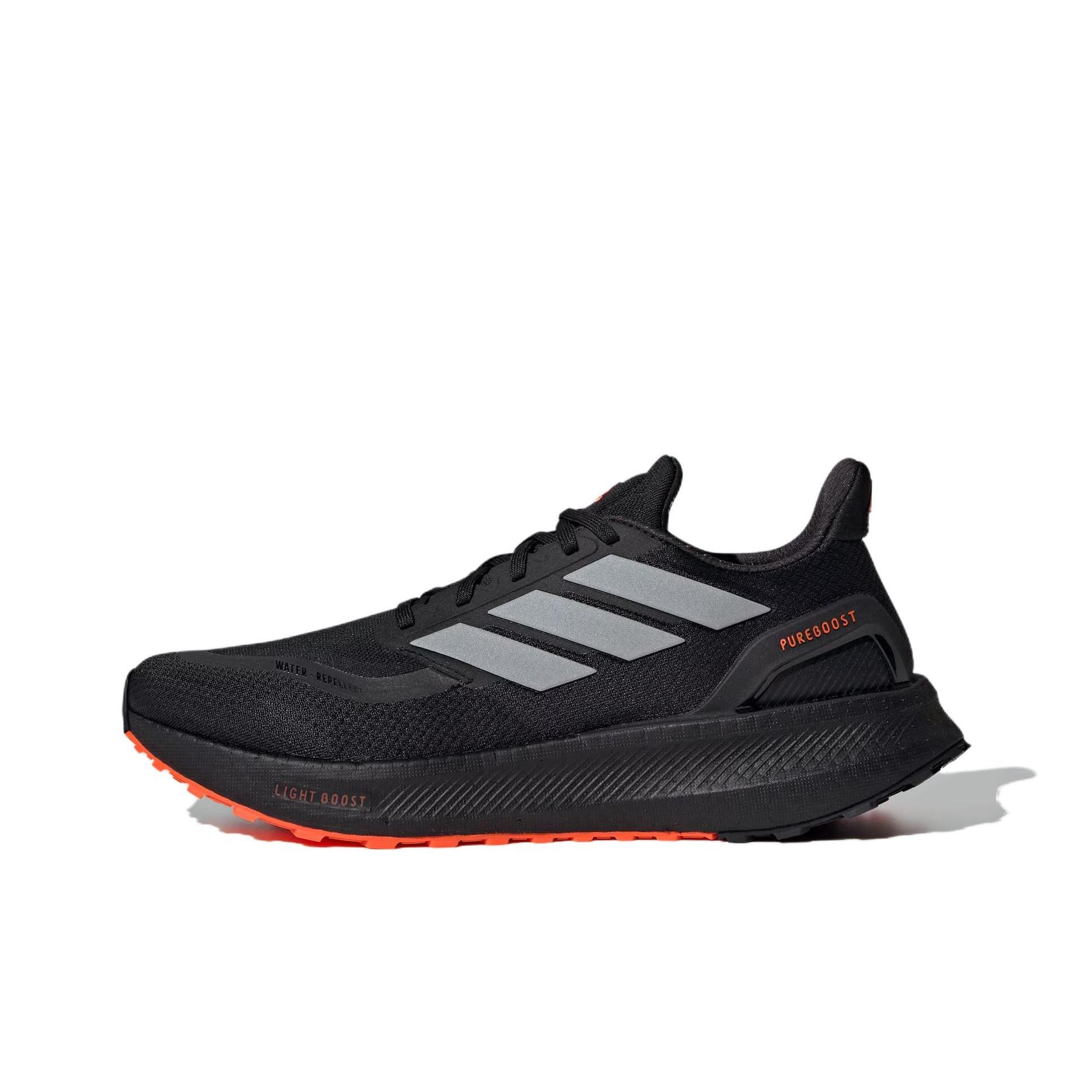 adidas Pureboost 5 TR Core Black Impact Orange JR7675 Unisex Running Shoes EU 36.5 чёрный