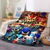 Custom 1pc Sonic Forces Adventure Blanket, Soft And Comfortable Blanket, Casual Warm, Camping Travel Blanket, Birthday Gift Q912191