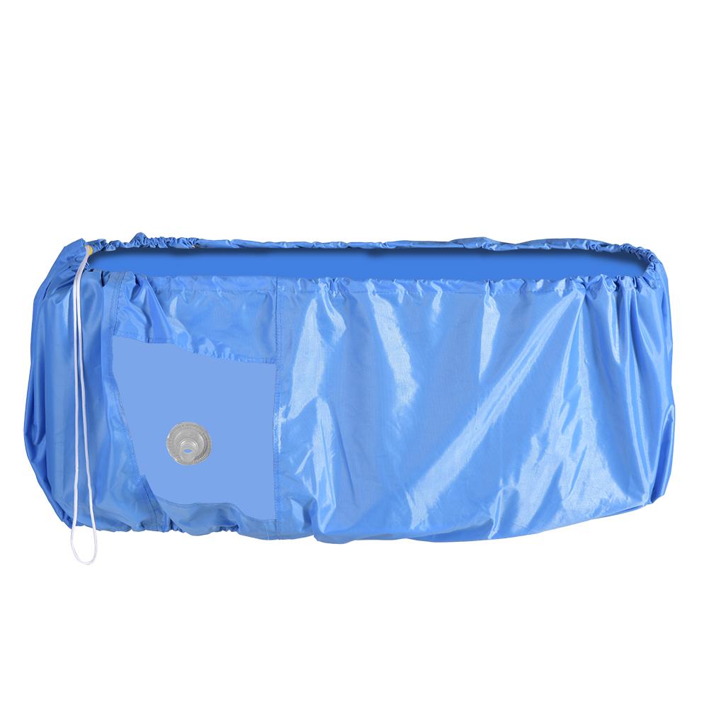 Air Conditioner Cleaning Dust Washing Cover Waterproof Protector Blue Color M