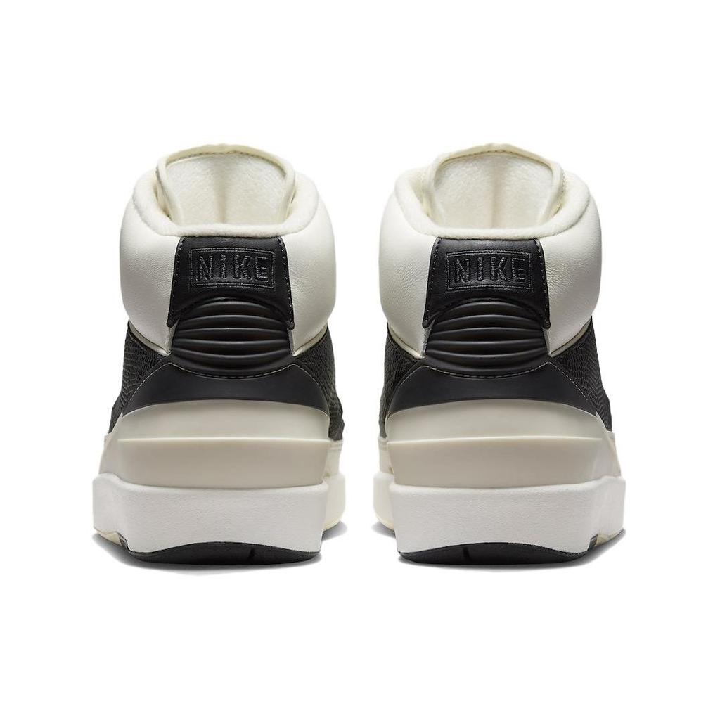 Air Jordan 2 Retro Sail Black Women Sneakers Cream Coconut-Milk DX4400-100