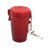 Convenient Metal Travel Ashtray With Secure Lid Creative Portable Ashtray Ashes Holder SpillProof for Outdoor Indoor Use