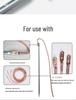 Galvanized Lightning Protection Rod with Ground Wire