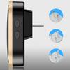 1 Set Campanello Senza Fili Impermeabile Volume Regolabile Plastica Lunga Portata Campanello Smart per Casa