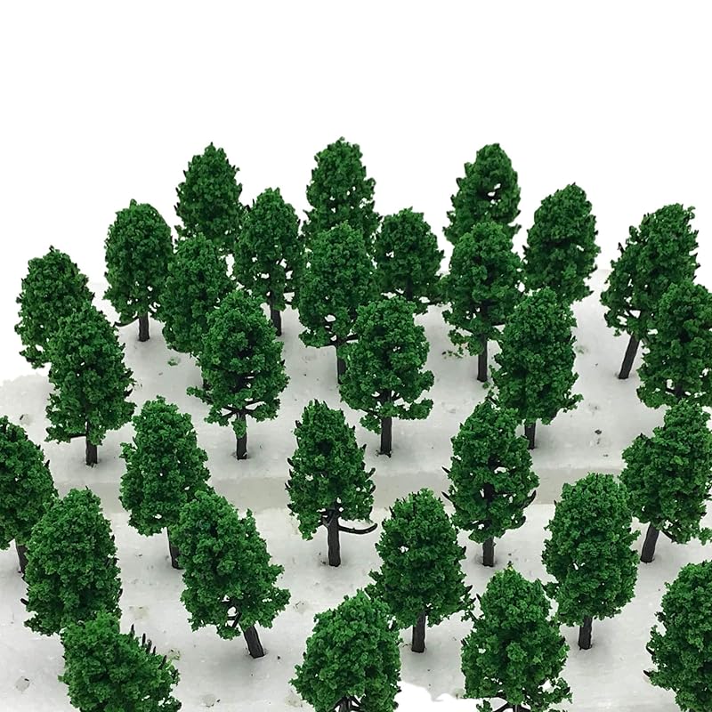 

[DauStage] cedar tree forest Cedar model You can choose color size N gauge diorama railway architecture for tree landscape model tree miniature (6cm,