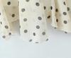 2025 Autumn/Winter European & American Ruffle Polka Dot Maxi Skirt for Women