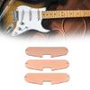 3Pieces Studio Ready Single Coil Pickups Baseplate Easy Installation Copper Texture for Musicians and Band Practice
