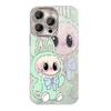 Cartoon Ghost Rab IPhone16promax Apple 17 Mobile Phone Case 15 Chain 14 Fine Hole Feather Yarn 13 Hard