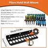 1Pcs Wall Mount Screwdriver Storage Rack Pliers Wrench Organizer Holder  Hardware Tool Organizer