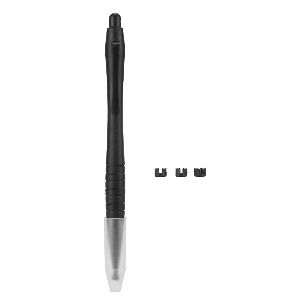 Pen Clip Type 6.5mm Writing Touch Stylus Mobile Phone Tablet High Precision Stylus Pen(Black)