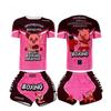 Boxing Muay Thai Training Set Quick Dry Compression T-Shirt Fight Shorts Gym Running Martial Arts