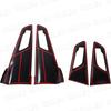 Prius 60 Series Inner Door Handle Panel Interior Panel Interior Parts Custom Garnish Exclusive Design External Product (Black)