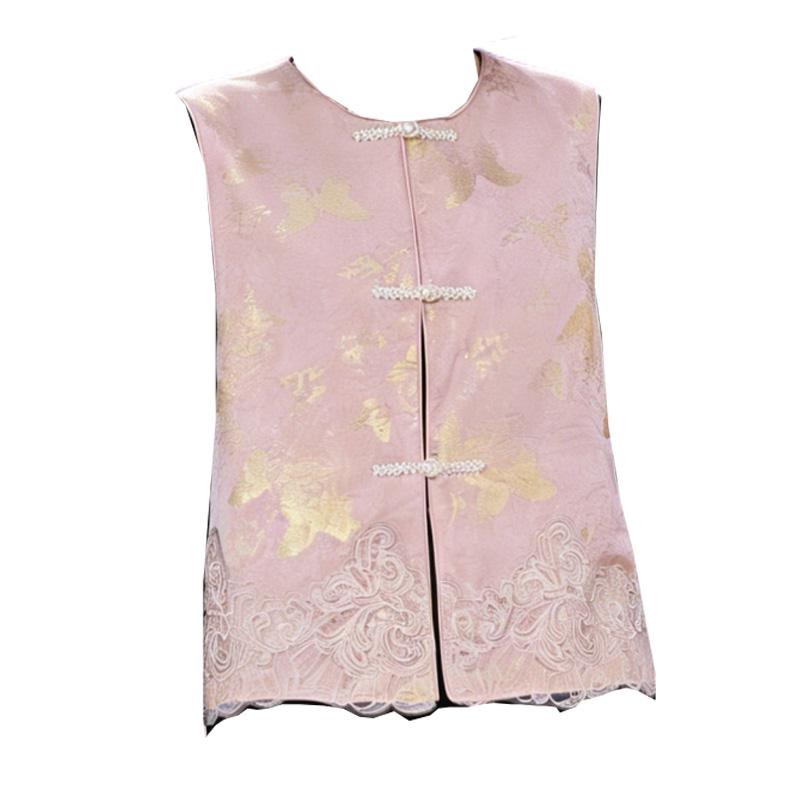 

Elegant Spring/Autumn Chinese-Style Three-Piece Suit for Middle-Aged Women 3XL [120-135 lbs]