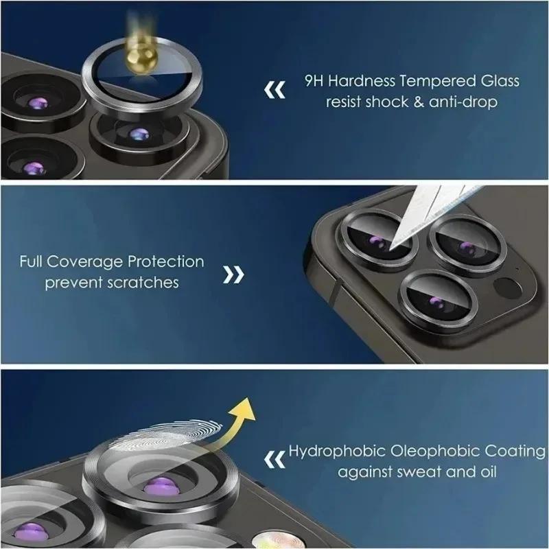 Translucent Frosted Glass Lens Protector Magnetic Case for iPhone 15 14 13 12 11 Pro Max 15Plus Shockproof Wireless Charge Cover