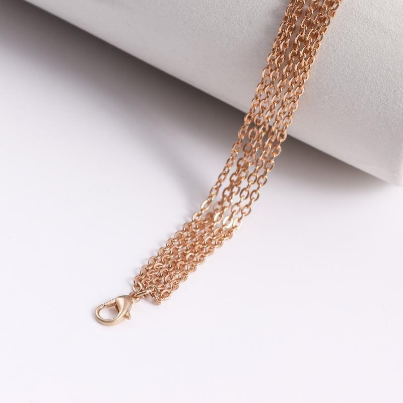 Elegante mehrschichtige Quasten Halskette Körperkette Halsband für Damen Mehrschichtige Halskette für Party/Club