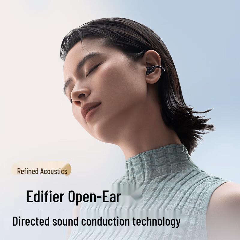 Edifier LolliClip Open-Ear ANC Bluetooth Headphones