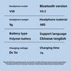 New Noise-cancelling Wireless Bluetooth Headset Digital Display Not Ear Large Power Long Endurance Car Sports Headset 5.3