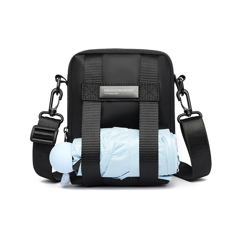 Umhängetasche für Herren, Business, Freizeit, große Kapazität, tragbare Handtasche, Reißverschluss, mehrschichtig, wasserdicht, Sommer-Umhängetasche für Männer