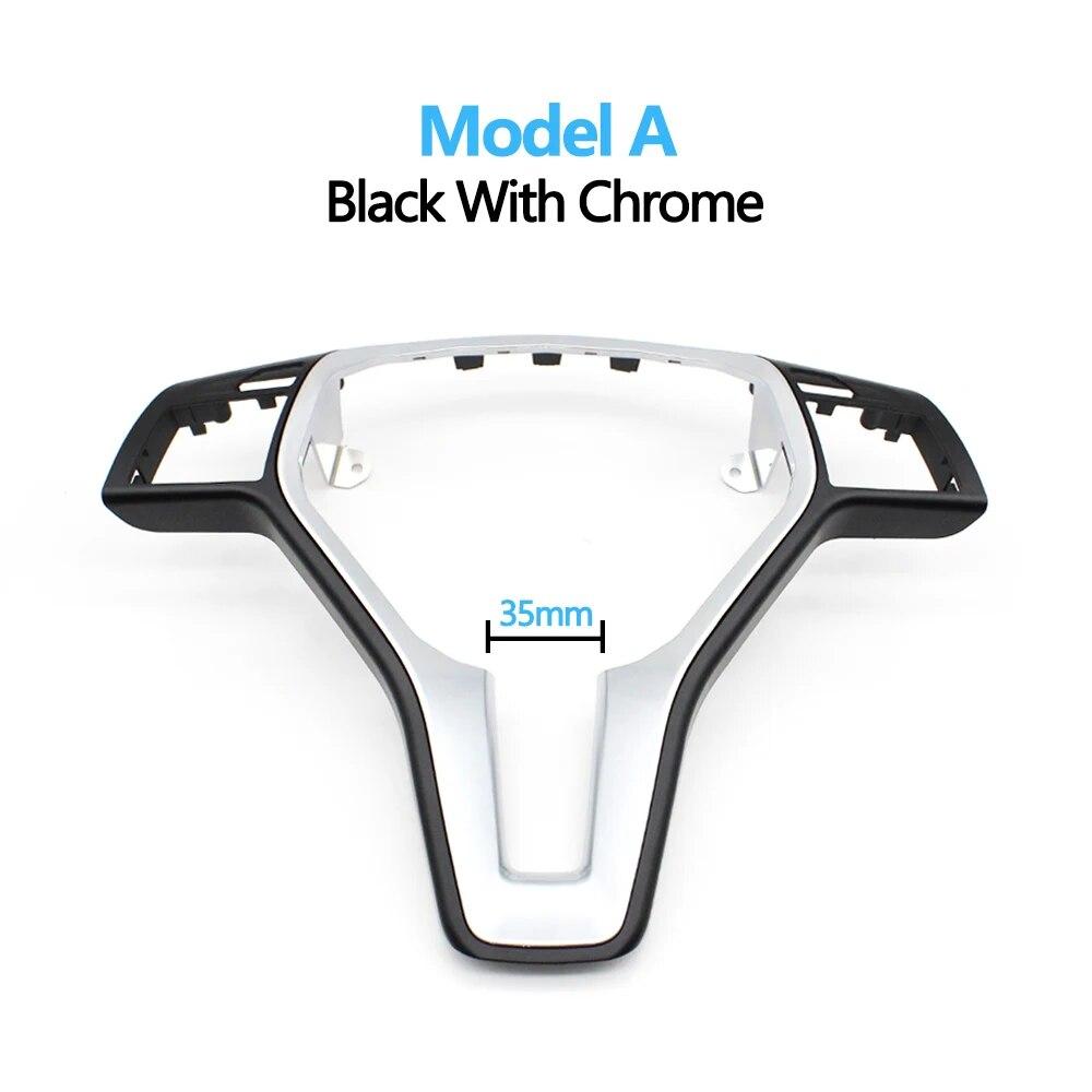 Car Steering Wheel Outer Frame Chromed Cover Trim For Mercedes BENZ C E GLK CLS Class W176 W246 W204 W212 GLK204 W156 W117 W218