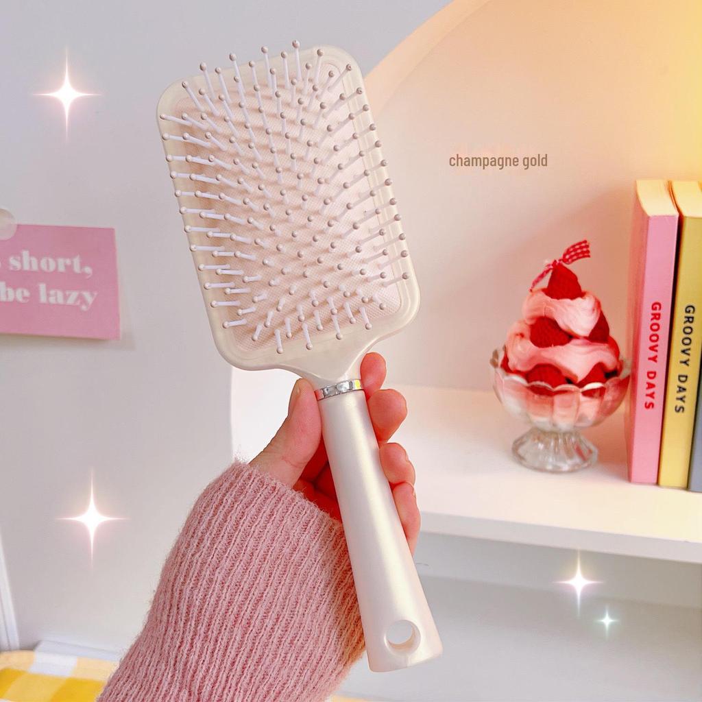 Perie de păr portabilă antistatică pentru masaj sirenă perlat