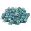40pcs/lot Colored Barrel Shape Acrylic Beads Big Hole Loose Spaced Imitation Jade Beads For DIY Bracelet Bags Decor Accessories