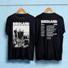 Vintage 90er Birdland Shirt Tour Lazy Records Englische Rockband