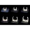 1/5Pcs Punch-free Water Tube Holder Garden Irrigation Tube Clip Connector Self-adhesive Pipe Clamp