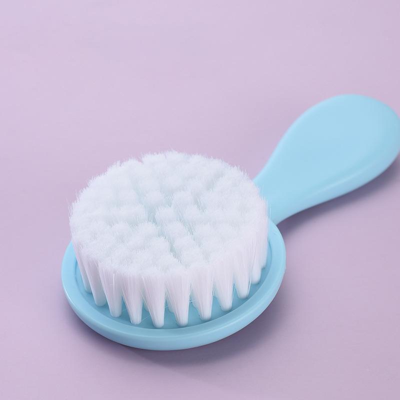 6Pcs Baby Care Kit+Storage Bag Nasal Aspirator Nail Scissors Hair Comb Brush Cleaning Tools Set Newborn Gift Kids Healthcare Kit