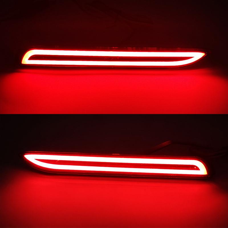 Car LED Rear Bumper Reflector Brake lamp For Toyota Camry RAV4 Harrier Sienna EZ Alphard Aygo Mark X Lexus IS-F GX470 RX300 5630