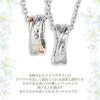 [Aloha Lokahi] Hawaiian Jewelry Pair Necklace Stainless Steel Cross Scroll Ring Bi-color Pendant Silver Yellow Gold Accessories [Yellow Gold & Yellow