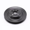 Vehicle Engine Repair Pulley, Steel Crankshaft Belt Service Part with Center Opening, Mounting Holes, and Ref 111143755 for Workshop Maintenance