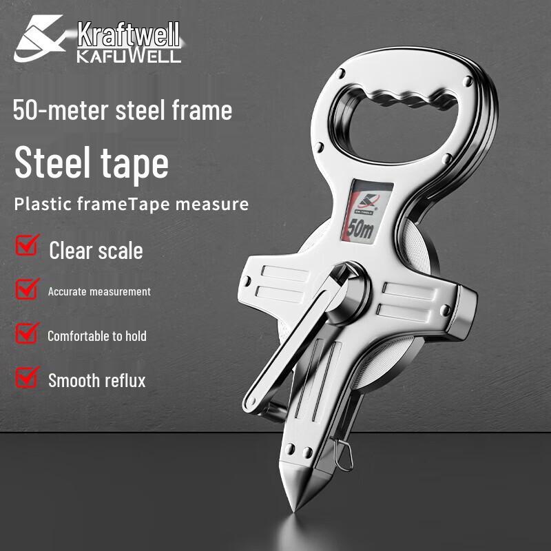 Kraftwelle 50m Steel Tape Measure