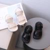 Soft Leather Children Sandals Outdoor Summer Leisure Beach Holiday Platform Sandals Latest Rivets Boys Girls Casual Shoes H07171