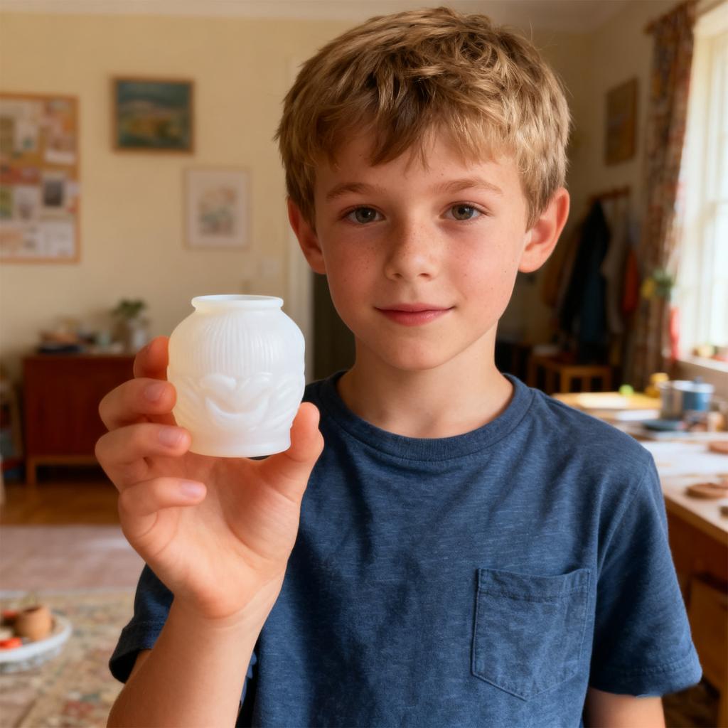 DIY Silicone Molds For Scented Candles, Vases, Christmas Flower Pots, And Plaster Cups