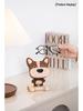 Solid Wood Cartoon Phone and Glasses Holder - Cute Desktop Stand and Ornament Gift for Friends