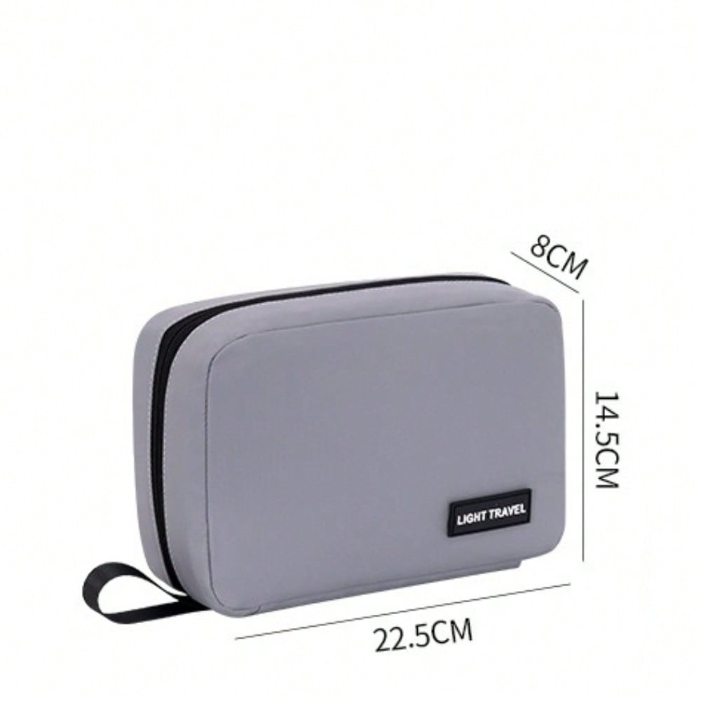 Wash Bag Men's Business Travel Portable Partition Layered Portable Cosmetics Storage Bag