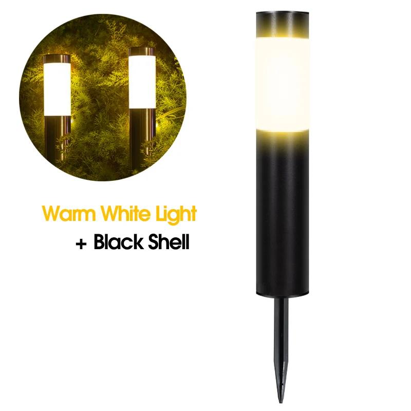

Solar Garden Light Stainless Steel Outdoor Path Light Waterproof Landscape Lamp for Gate Column Patio Yard Driveway Lawn Decor 1PCS